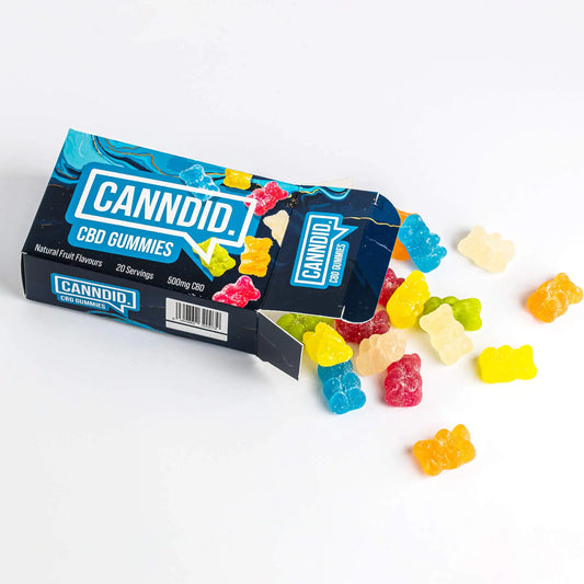 Canndid CBD Gummies | 500mg | 20 Gummies, Vegan