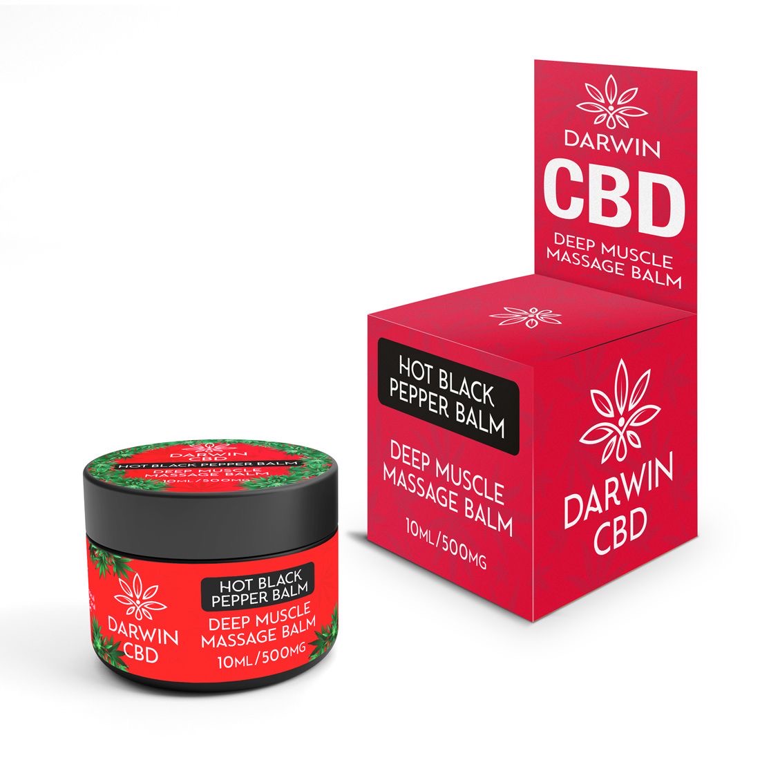 Darwin CBD 500mg Hot Black Pepper Balm
